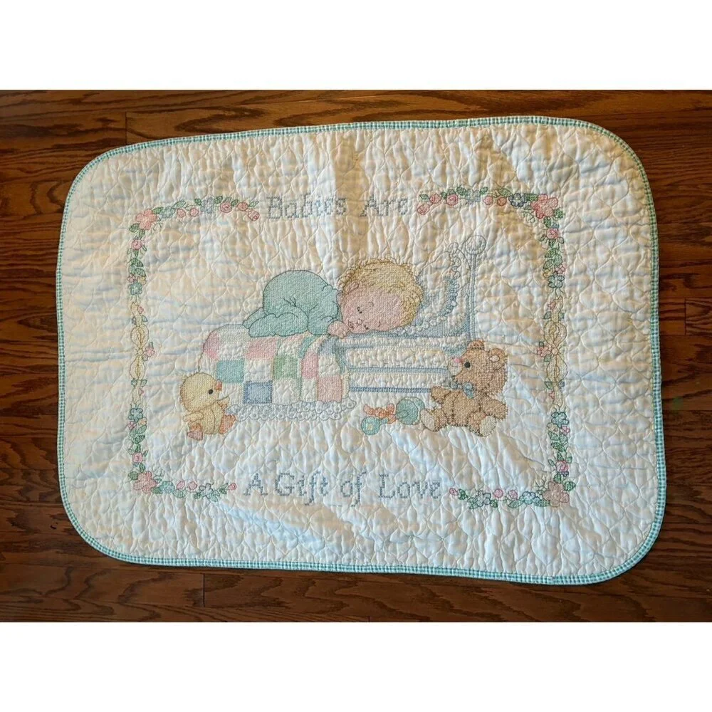 Vintage Baby Blanket